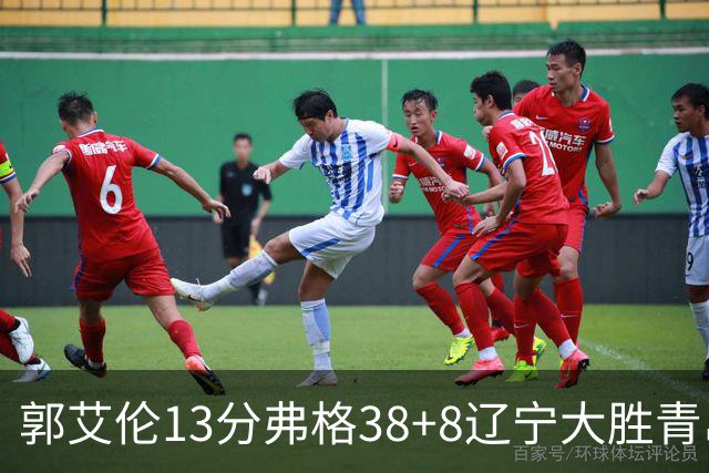 郭艾伦13分弗格38+8辽宁大胜青岛 里斯20+10